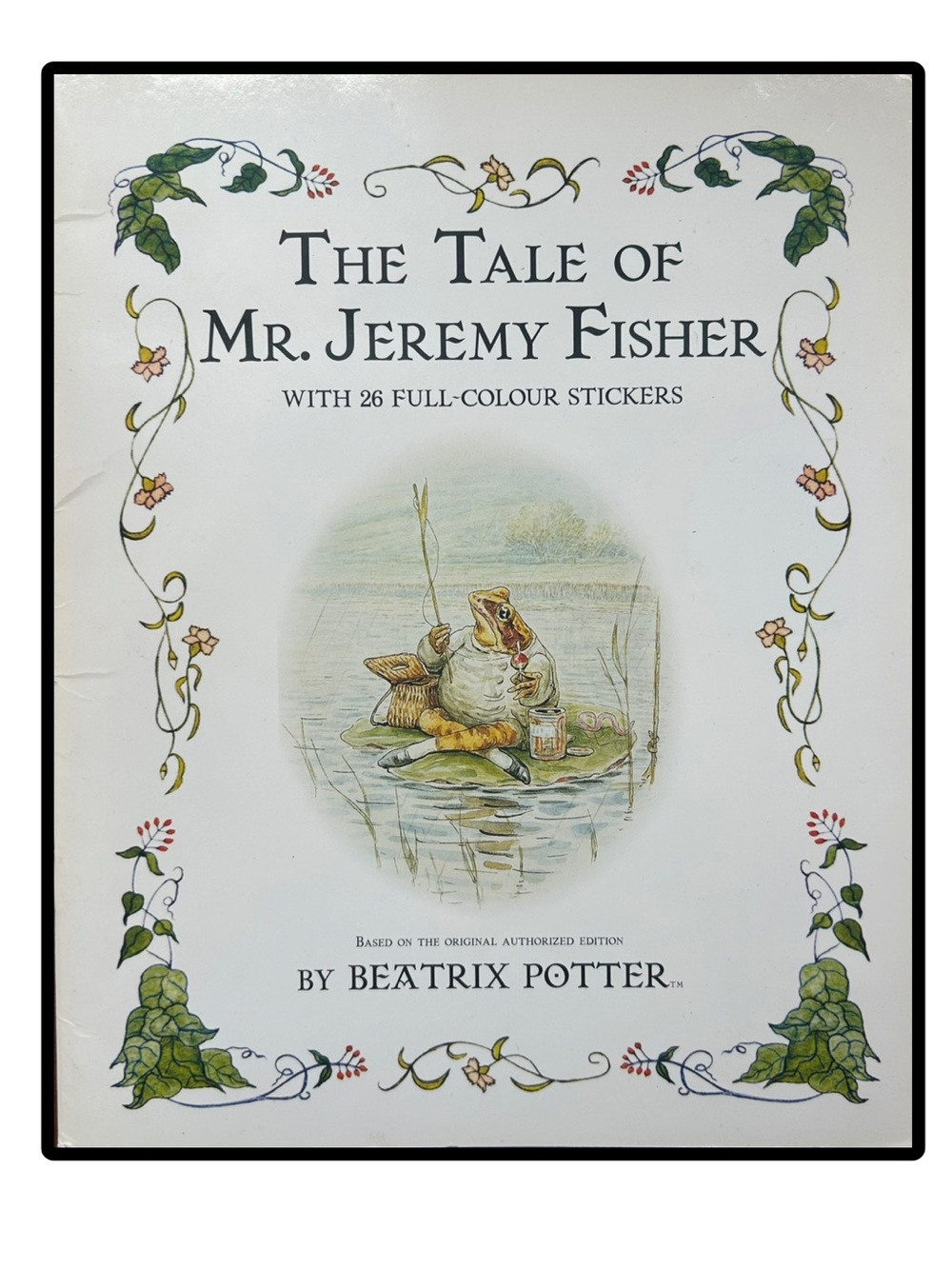 BUNDLE & SAVE  📚The Tale of Mr. Jeremy Fisher A Sticker Storybook Softcover